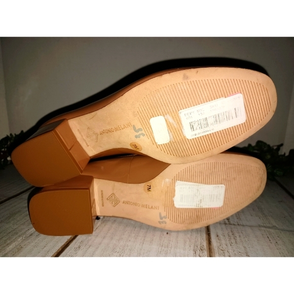 Antonio Melani Ashville Patent Leather Loafer - Color: Tan - Picture 9 of 15